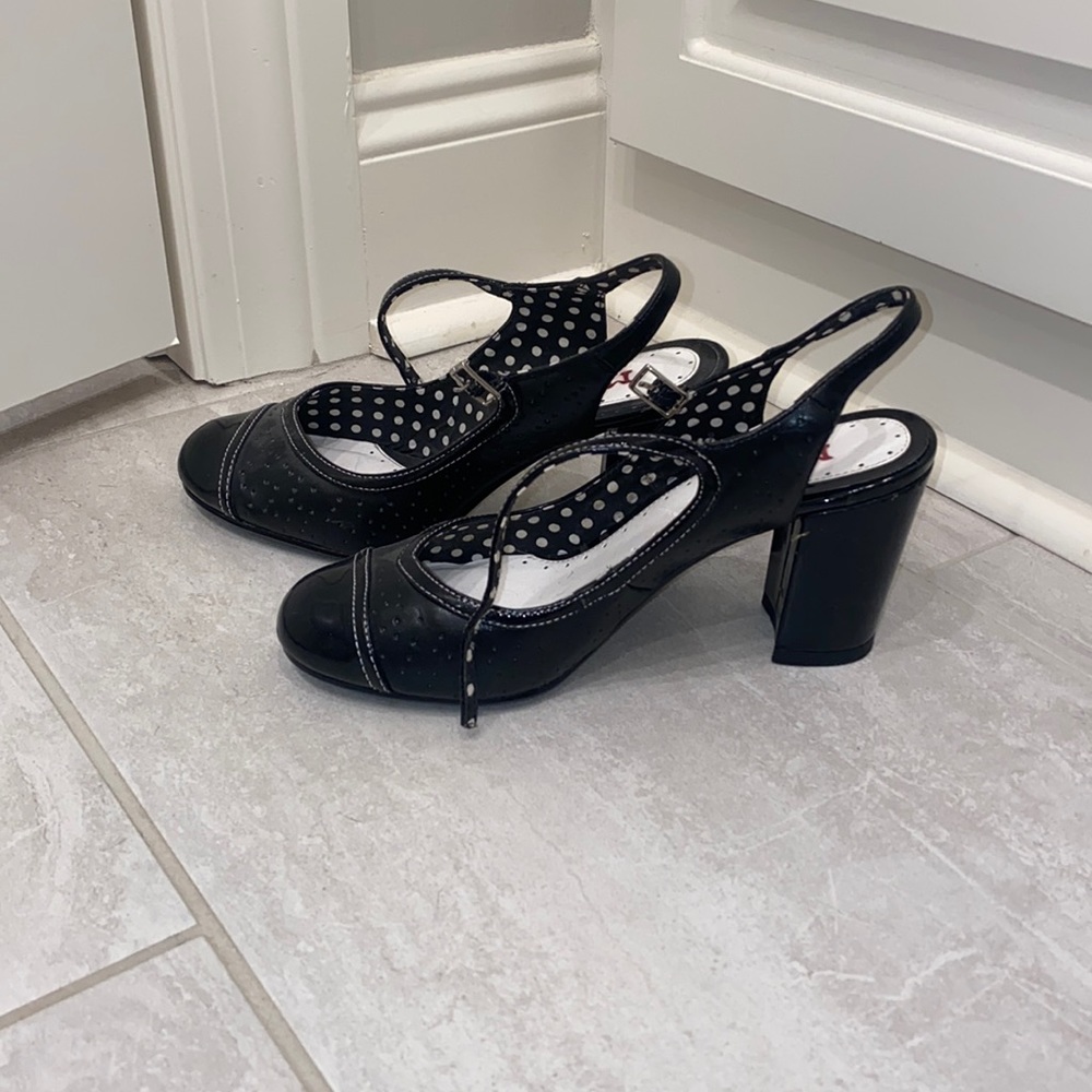 Black heels
